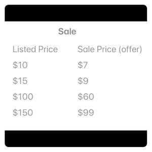 Make an Offer Sale